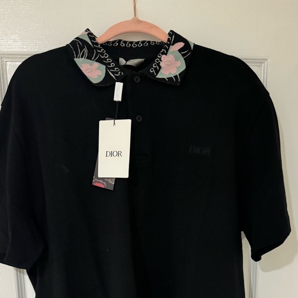 Dior Flower Collar Polo - Picture 3 of 3